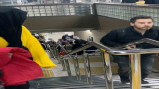 Ankara metrosunda intihar girişimi