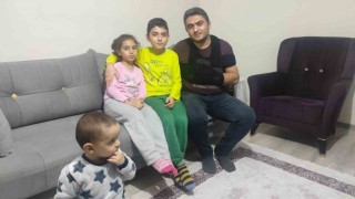 Ankarada sokak köpeği dehşeti kamerada: Kızını korumak için koşarken kucağındaki çocuğuyla yere düştü