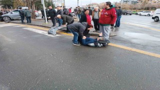Ankarada trafik kazası sonrası araçta yangın çıktı: 2 yaralı