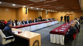 Antalya Büyükşehir Belediyesi yılın son koordinasyon toplantısını yaptı