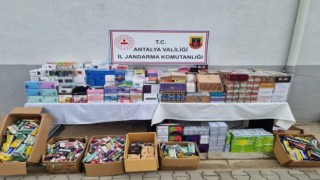 Antalyada kaçak sigara operasyonu