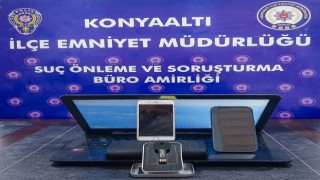 Antalyada sosyal medyadan müstehcen yayın yapan 1 kişi gözaltına alındı