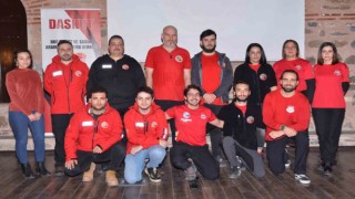 Arama kurtarma ekibinden sporculara afet eğitimi