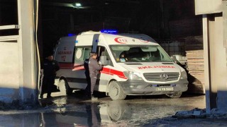 Arnavutköyde bakım yaparken beton silosuna düşen işçinin cenazesi çıkartıldı