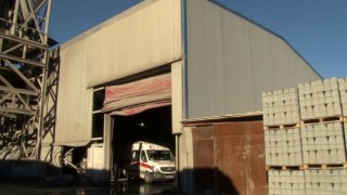 Arnavutköyde feci kaza: Beton tankının içine düşen işçi öldü