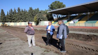 Atatürk Stadyumunda bakım ve yenileme çalışmaları başladı