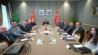 ATO Başkanı Barandan Cumhurbaşkanı Yardımcısı Yılmaza ziyaret