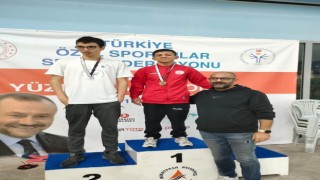 Aydının özel sporcusundan büyük başarı