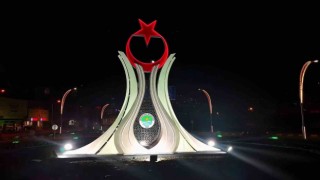 Ayyıldız Heykeli havadan görüntülendi