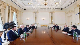 Azerbaycan Cumhurbaşkanı Aliyev, ABD Dışişleri Bakan Yardımcısı O'Brien'ı kabul etti