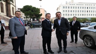 Bakan Yardımcısı Eminoğlundan, Vali Ünlüye ziyaret