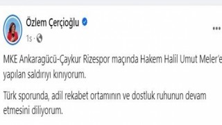 Başkan Çerçioğlu: “Türk sporunda, adil rekabet ortamının ve dostluk ruhunun devam etmesini diliyorum”