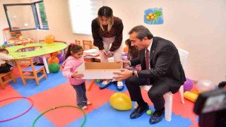 Başkan Çetin, özel çocuklarla buluştu