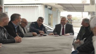 Başkan Karalar, yapımı eden çalışmaları yerinde inceledi