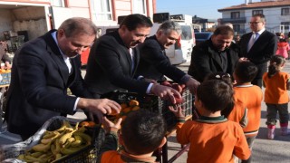 Başkan Kılca, Yerli Malı Haftasında öğrencilerle buluştu