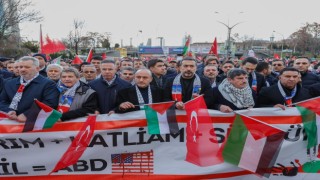 Başkan Murat Ercan Gazze direnişinin yanında