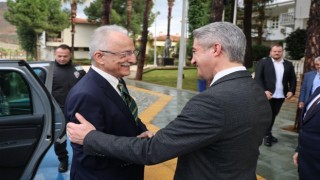 Başkan Oktay, Karayalçını ağırladı