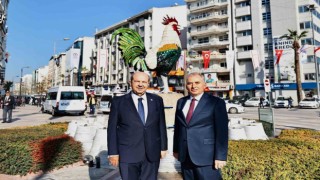 Başkan Zolan, KKTC Cumhurbaşkanı Tatara Denizliyi anlattı