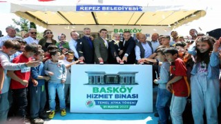 Başköyün hizmet binası açılışa hazır