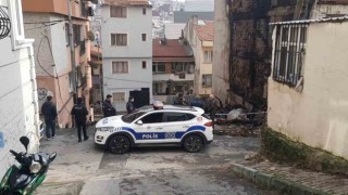 Beyoğlunda bir kişinin öldüğü yangında olay yerindeki çalışmalar tamamlandı