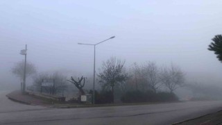 Bilecikte sabah saatlerinde sis etkili oldu