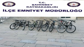 Gaziantep’te Bisiklet hırsızları polisten kaçamadı