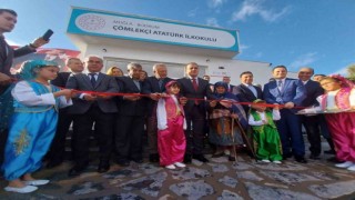 Bodrumda Çömlekçi Atatürk İlkokulu açıldı