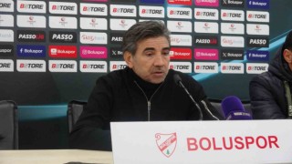 Boluspor - Manisa FK maçının ardından