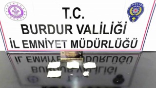 Burdur Emniyetinin uyuşturucu operasyonunda 1 şahıs tutuklandı