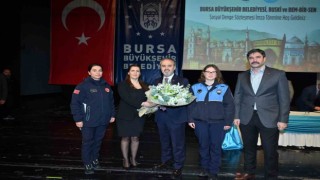Bursa Büyükşehir Belediyesi memuruna ‘tavandan destek