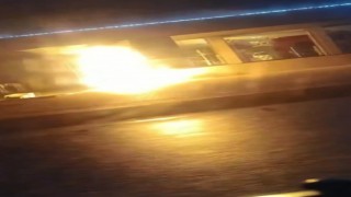 Bursada mobilya mağazası alev alev yandı