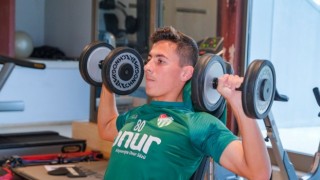 Bursaspor salonda kuvvet çalıştı