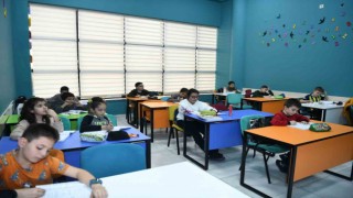 Büyükşehirin Ödev Merkezini minikler çok sevdi