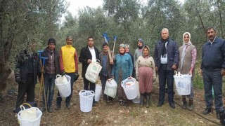 Büyükşehirin üreticilere desteği sürüyor
