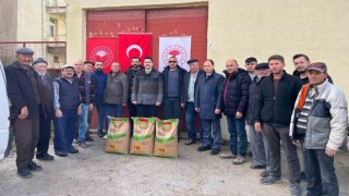 Çavdarhisarda 401çiftçiye yüzde 50 hibeli 60 ton buğday tohumu dağıtıldı