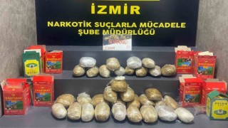 Çay kutusunda uyuşturucu sevkiyatı
