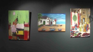 Cezaevi hükümlülerinden resim sergisi Ümraniyede sanatseverlere kapısını açtı