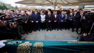 CHP Ordu Milletvekili Torunun kayınvalidesi Leyla Karaman son yolculuğuna uğurlandı