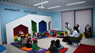 Çocuk Kütüphanesinde Yerli Malı Haftası kutlandı