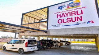Çok amaçlı Çamlıyayla Katlı Otopark kullanıma açıldı