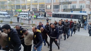 Çorum polisinden teleskop operasyonu: Gözaltına alınan 9 kişi adliyede