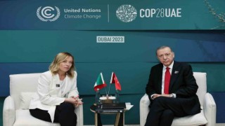 Cumhurbaşkanı Erdoğan, İtalya Başbakanı Meloni ile görüştü