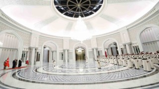 Cumhurbaşkanı Erdoğan, Katar Emiri Al Thani ile bir araya geldi