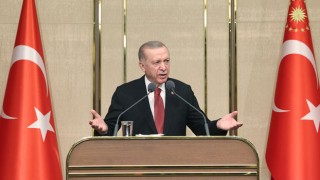 Cumhurbaşkanı Erdoğan, Muhtarlarla Bir Araya Geldi