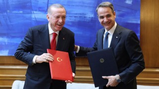 Cumhurbaşkanı Erdoğan ve Yunanistan Başbakanı Miçotakis, Atina'da Görüştü