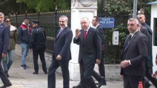 Cumhurbaşkanı Erdoğan Yunan gazetecinin “Hoş geldiniz” sözlerini yanıtsız bırakmadı