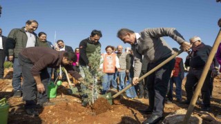 Cumhuriyetin 100. yılı anısına 2023 fidan toprakla buluştu