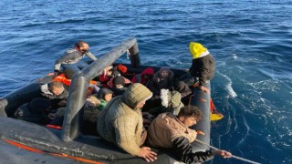 Datçada 61 düzensiz göçmen kurtarıldı