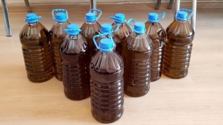 Denizlide bin litre sahte zeytinyağı ele geçirildi