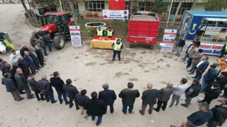 Denizlide jandarmanın ‘Güvenli Tarım, Güvenli Traktör eğitimleri sürüyor